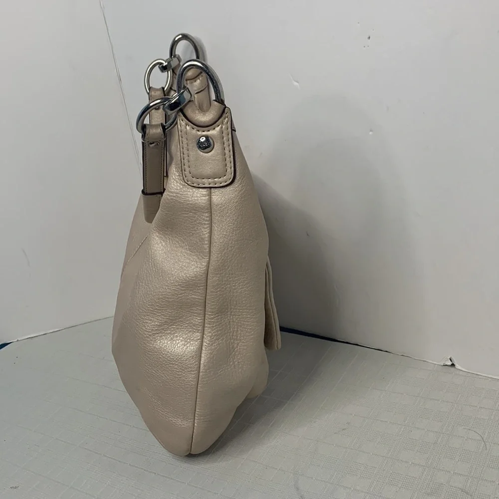 KRISTIN LEATHER HOBO (COACH F22306)